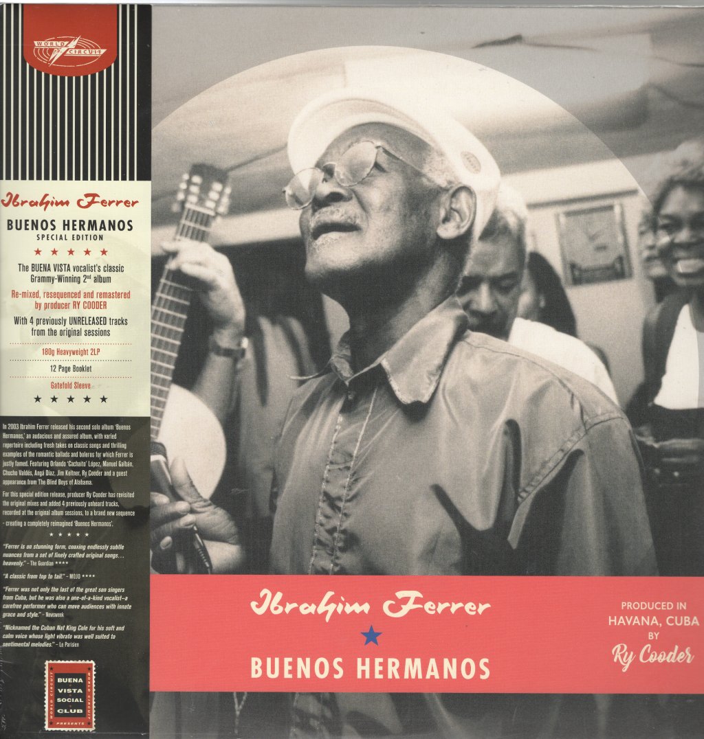 Ibrahim Ferrer - Buenos Hermanos Special Edition - Double Lp