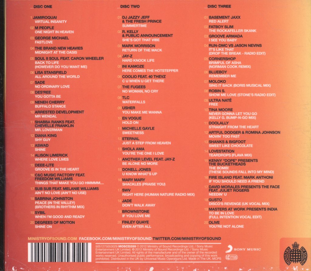 Various Artists - 90s Groove - Triple Cd