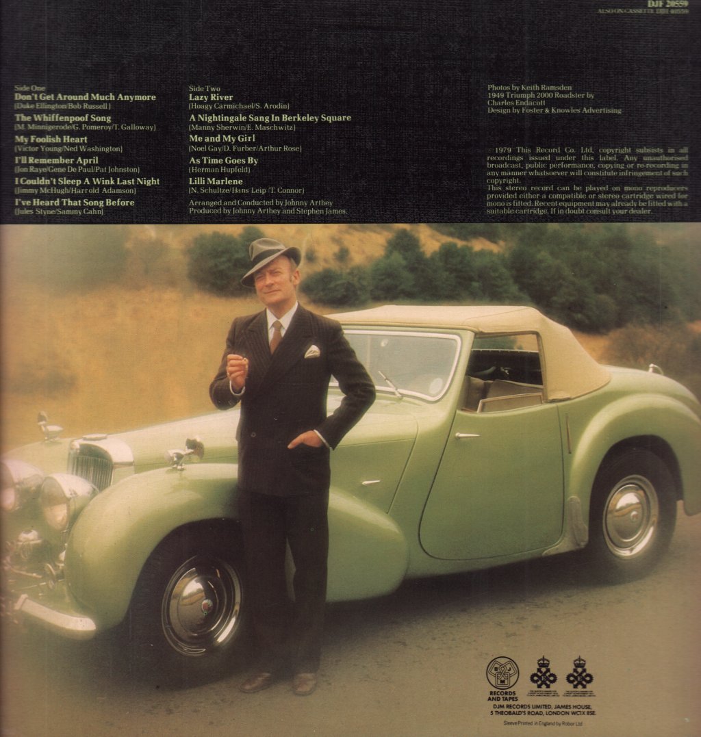Edward Woodward - Don't Get Around Much Anymore - Lp