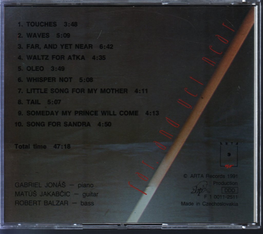 Matúš Jakabčic - Far, And Yet Near - Cd