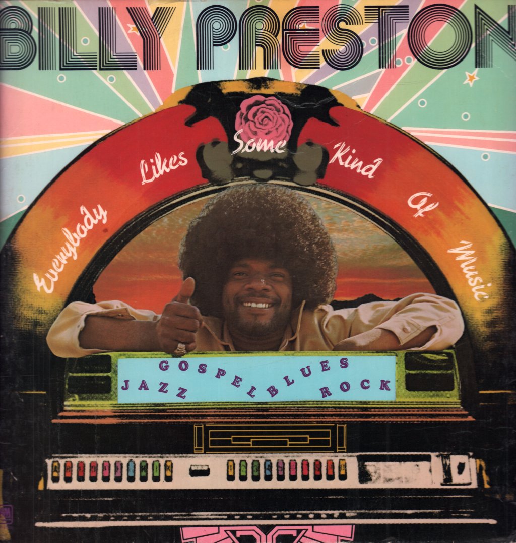 Billy Preston - Everybody Likes Some Kind Of Music - Lp