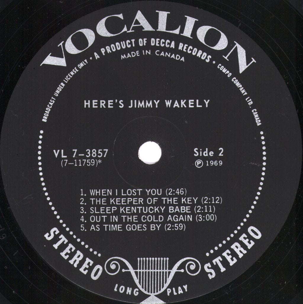 Jimmy Wakely - Here's Jimmy Wakely - Lp