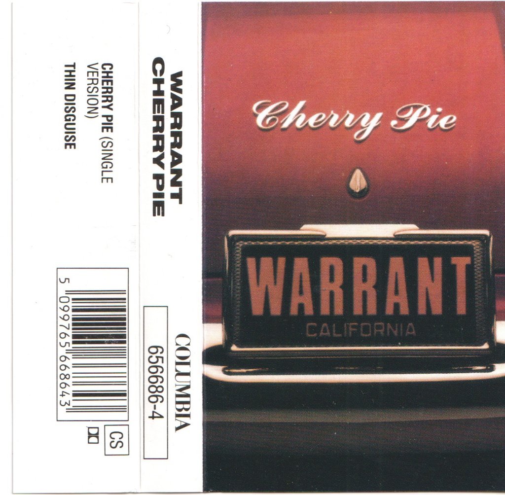 Warrant - Cherry Pie - Cassette