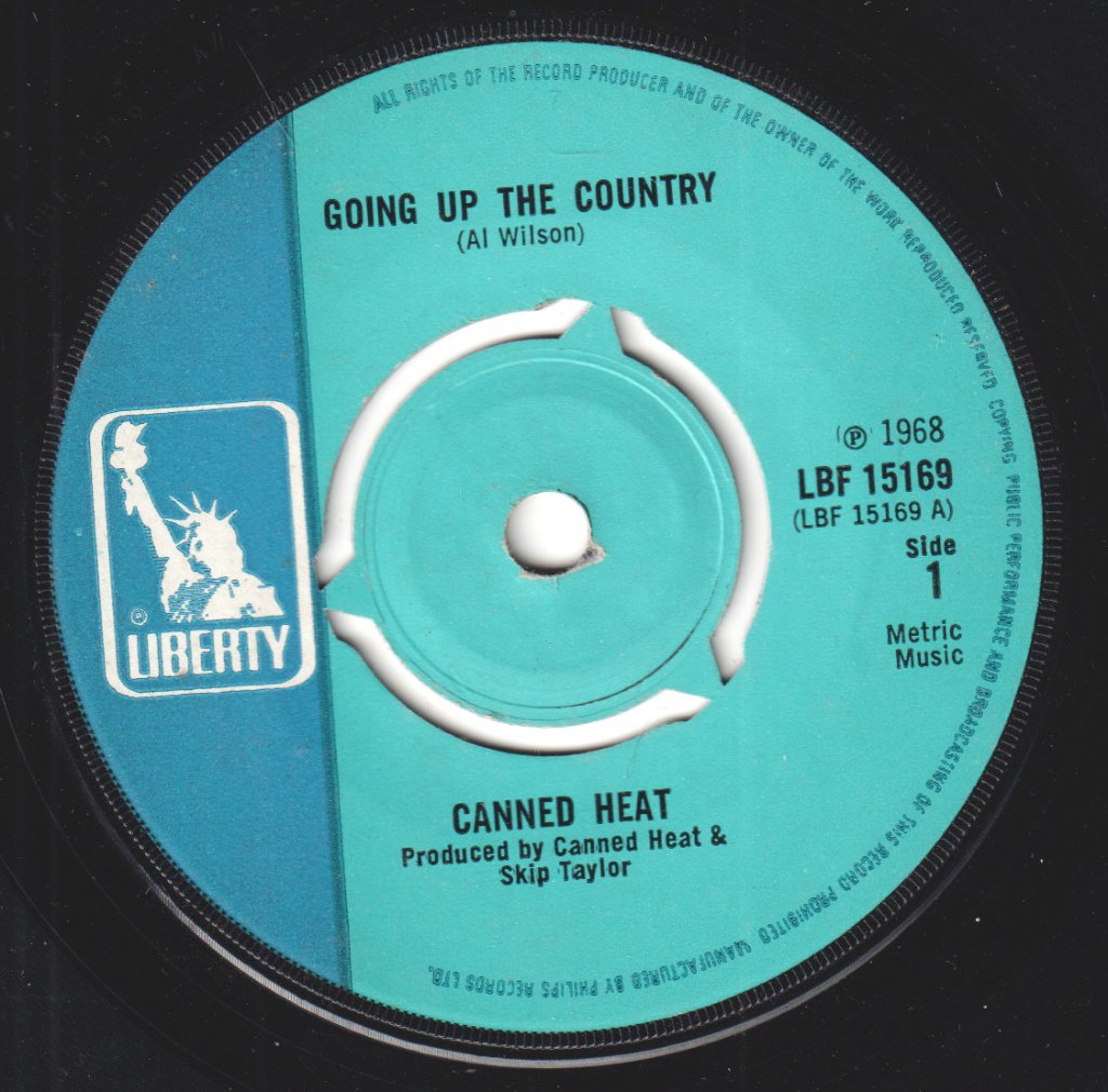 Canned Heat - Going Up The Country - 7 Inch