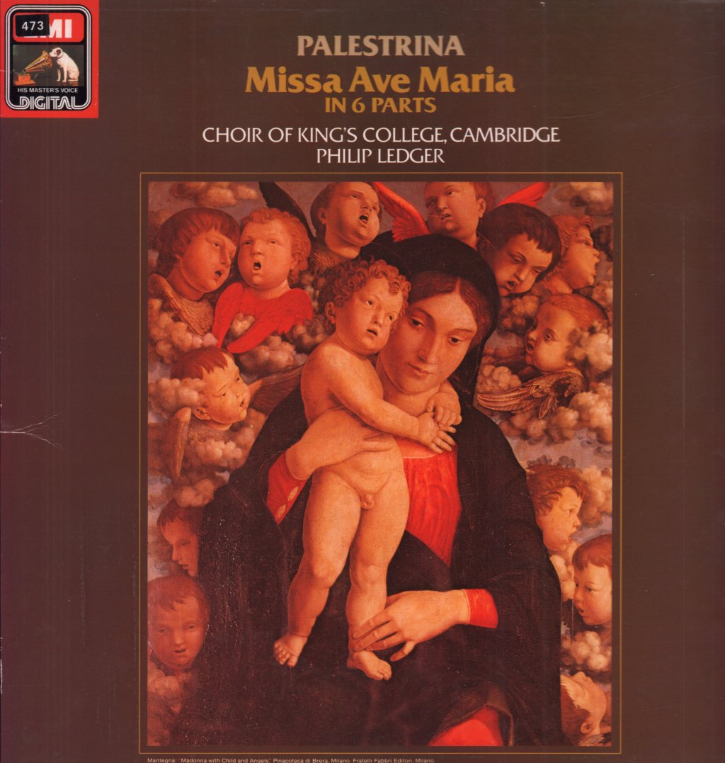 Choir Of Kings College Cambridge - Paestrina Missa Ave Maria In 6 Parts - Lp