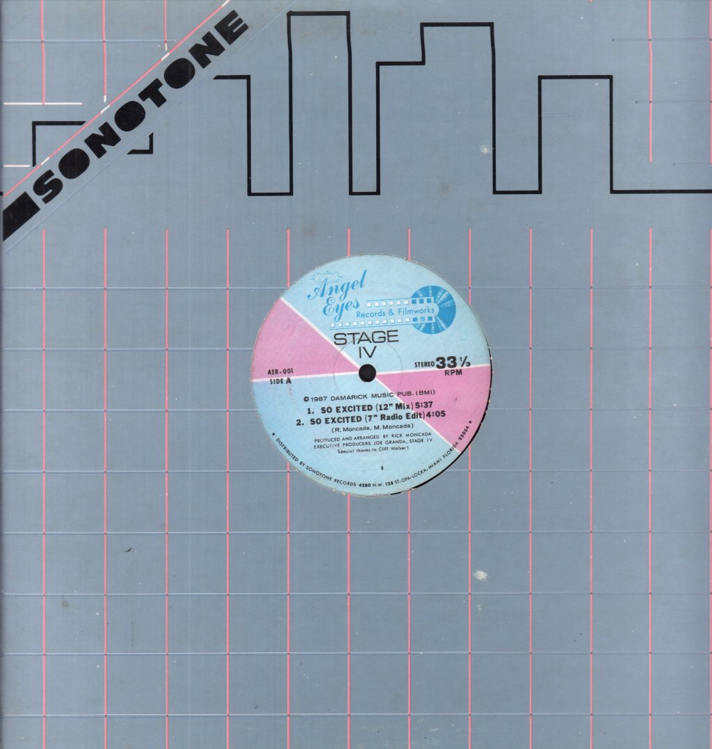 Stage Iv - So Excited - 12 Inch