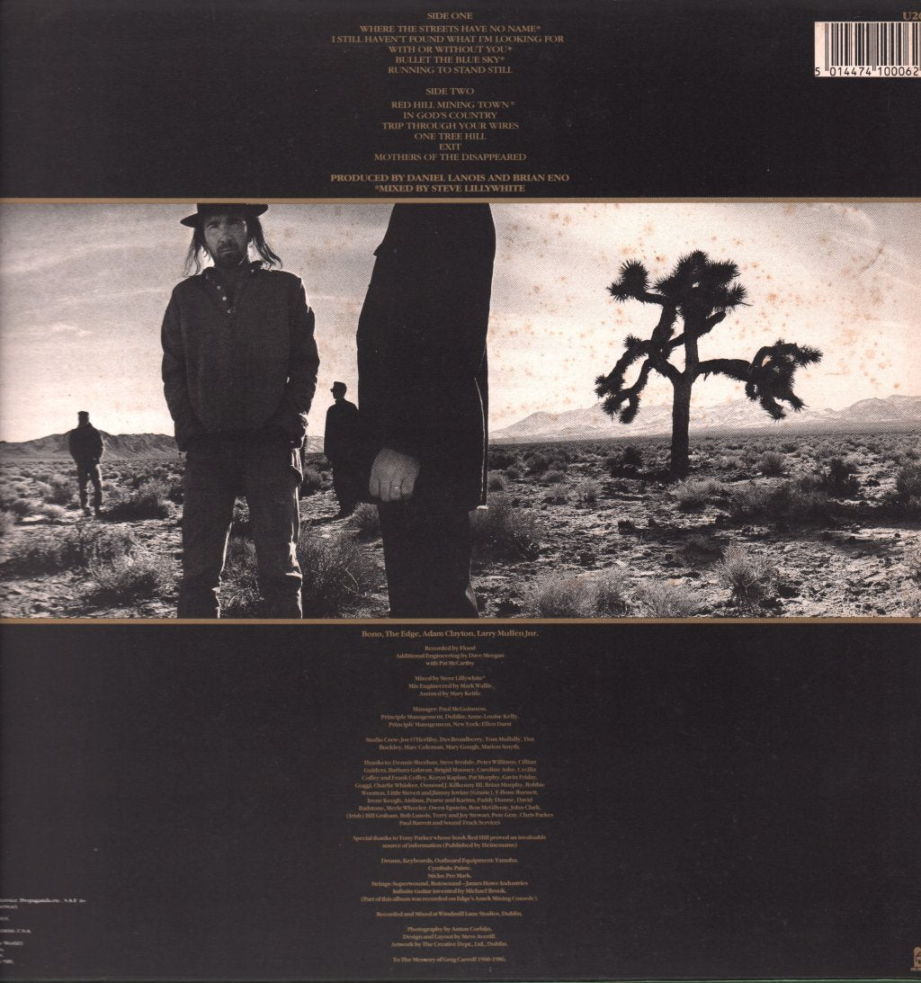 U2 - Joshua Tree - Lp