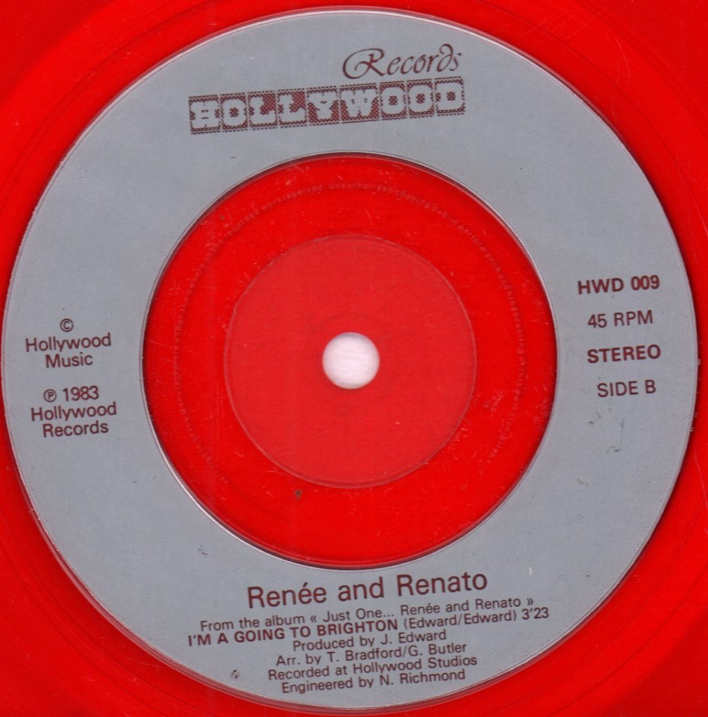 Renee And Renato - A Littla Bitta Me - 7 Inch