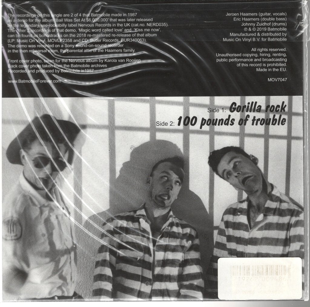 Batmobile - 1987 Demos: Gorilla Rock - 7 Inch