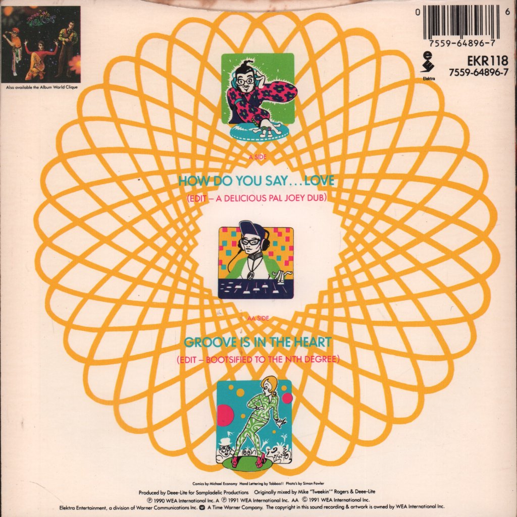Deee-Lite - How Do You Say...love - 7 Inch