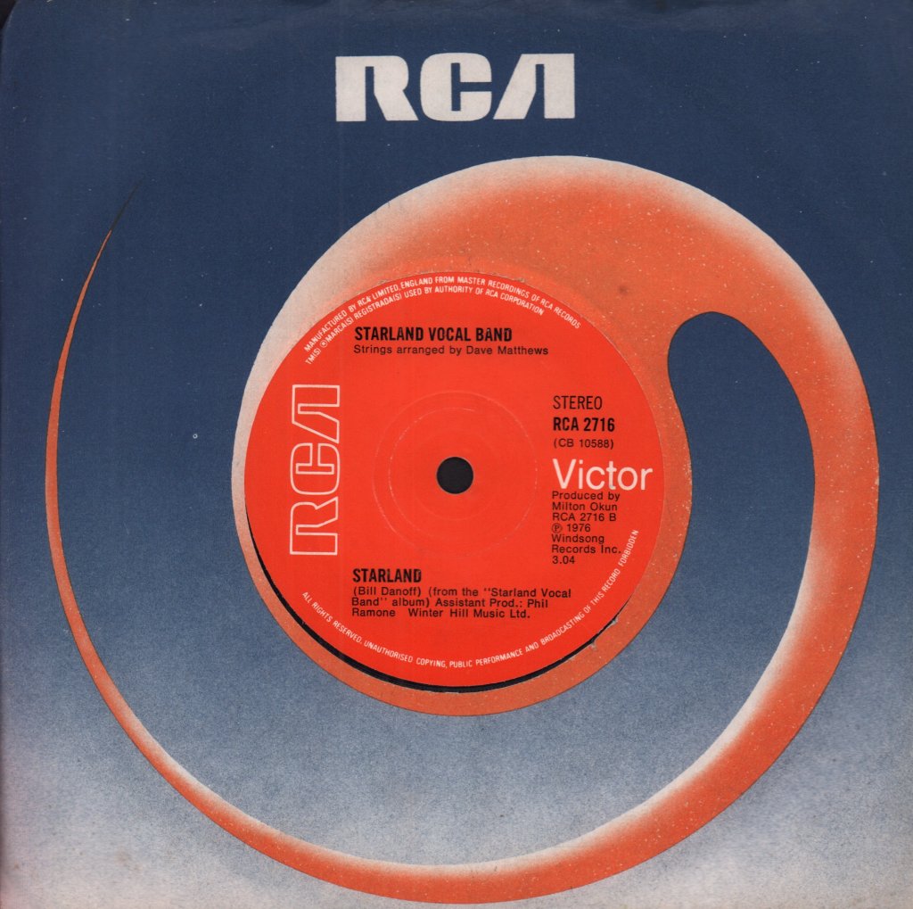 Starland Vocal Band - Afternoon Delight - 7 Inch