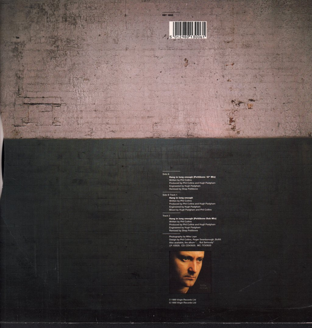 Phil Collins - Hang In Long Enough - 12 Inch