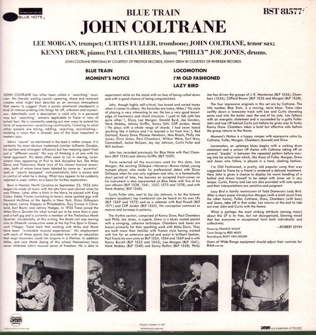 John Coltrane - Blue Train - Lp