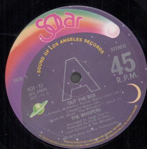 Whispers - Out The Box - 12 Inch