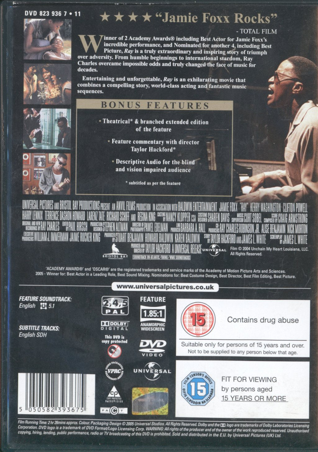Various Artists - Ray (Motion Picture) - Dvd