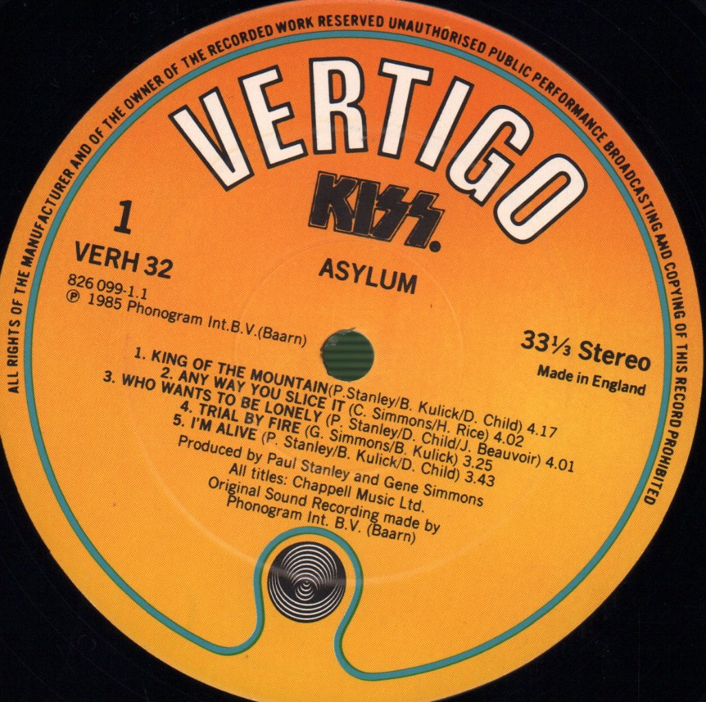 Kiss - Asylum - Lp