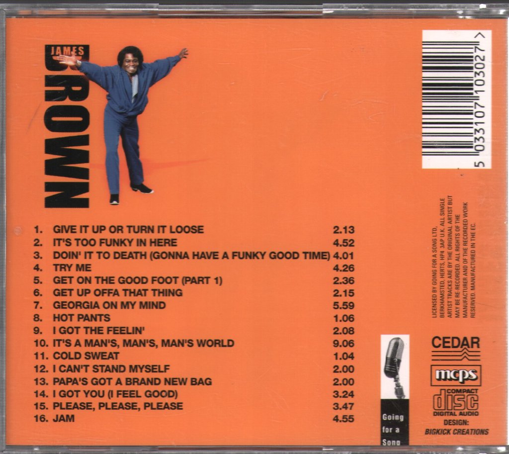 James Brown - Live! - Cd