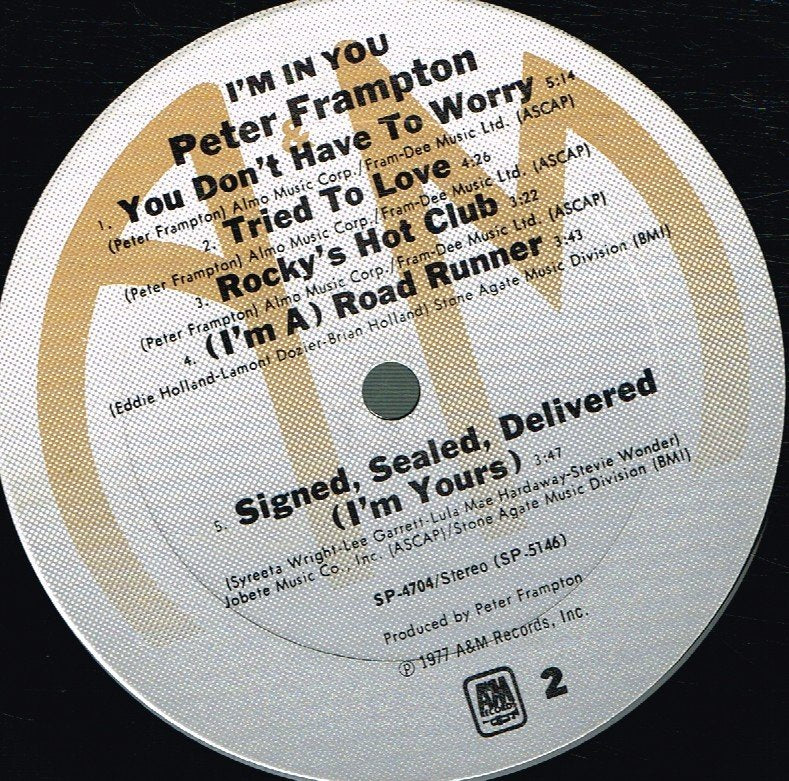 Peter Frampton - I'm In You - Lp