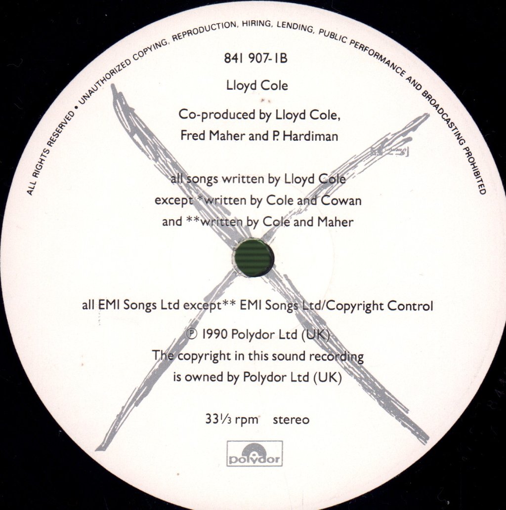 Lloyd Cole - Lloyd Cole - Lp