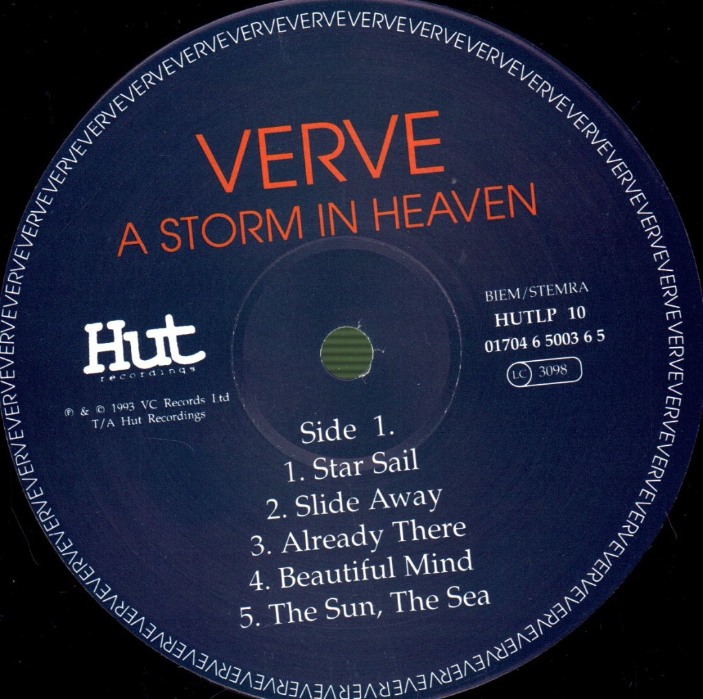 Verve - A Storm In Heaven - Lp
