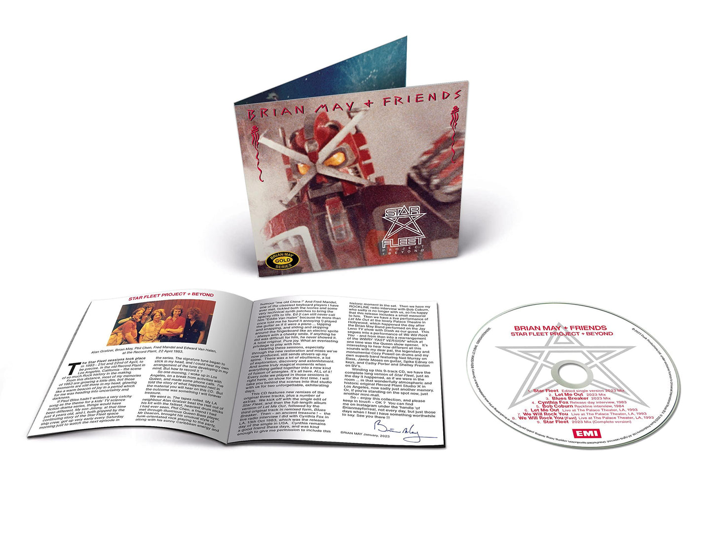 Brian May And Friends - Star Fleet Project Beyond - Cd