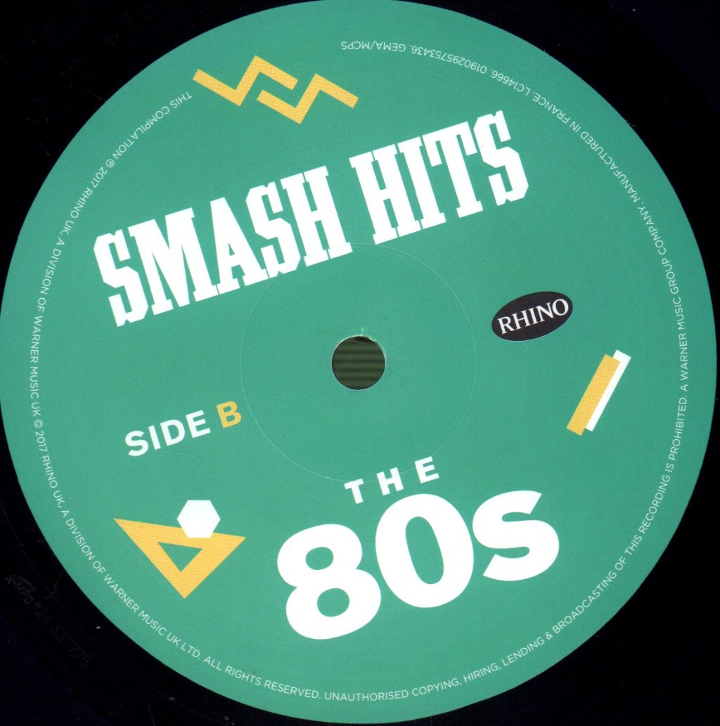 Various Artists - Smash Hits The 80s - Double Lp