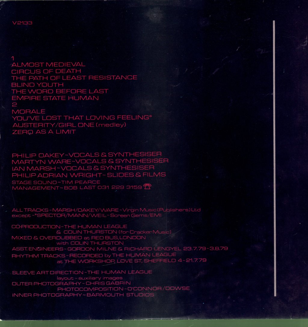 Human League - Reproduction - Lp