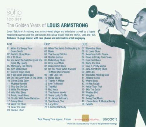 Louis Armstrong - Golden Years Of Louis Armstrong - Triple Cd