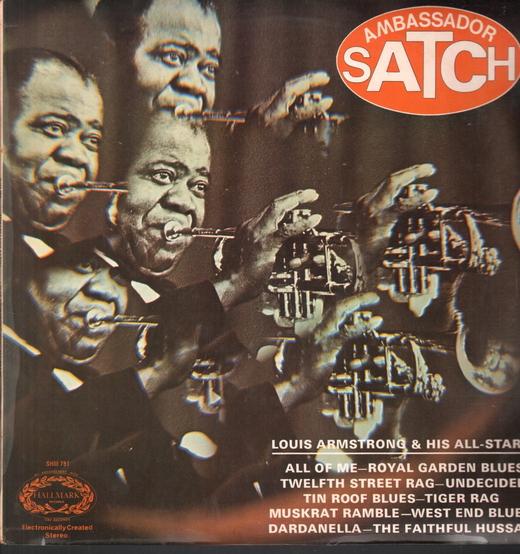 Louis Armstrong And His All-Stars - Ambassador Satch - Lp
