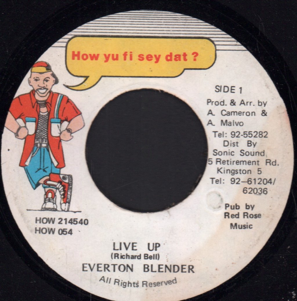 Everton Blender - Live Up - 7 Inch