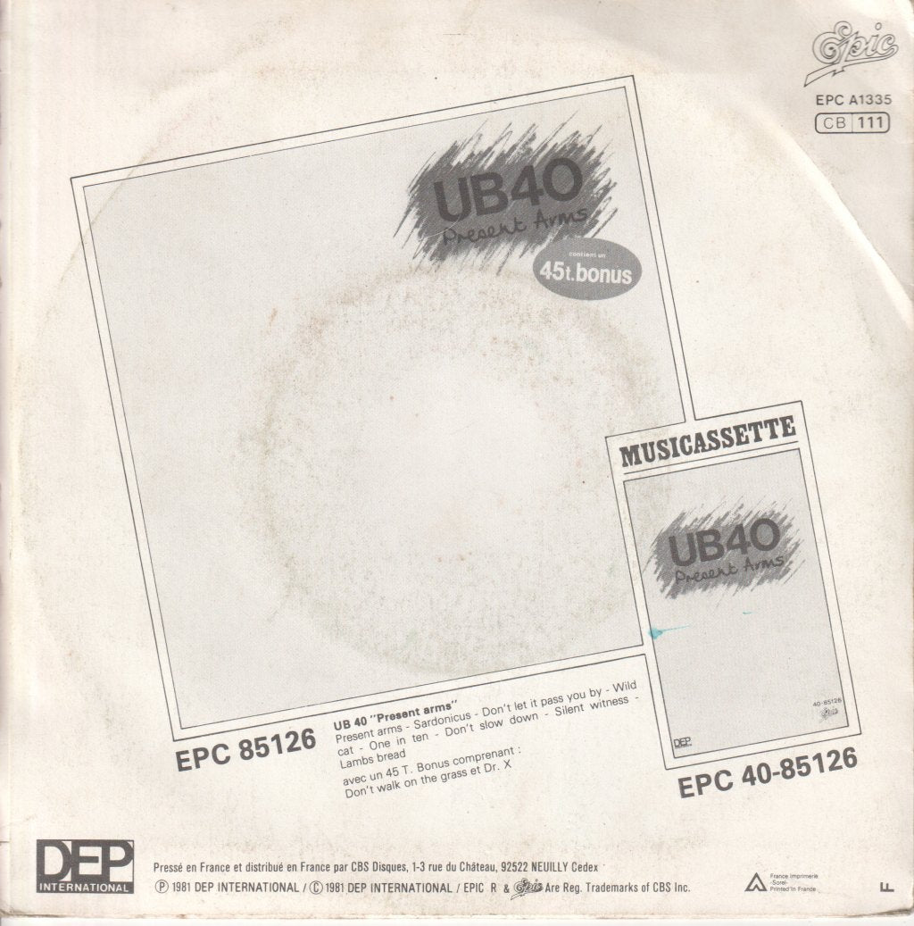 UB40 - Present Arms - 7 Inch
