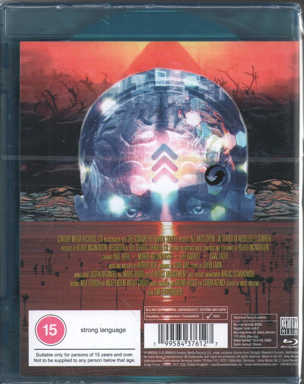 Blood Incantation - All Gates Open (Original Motion Picture Soundtrack) - CD/Blu-ray