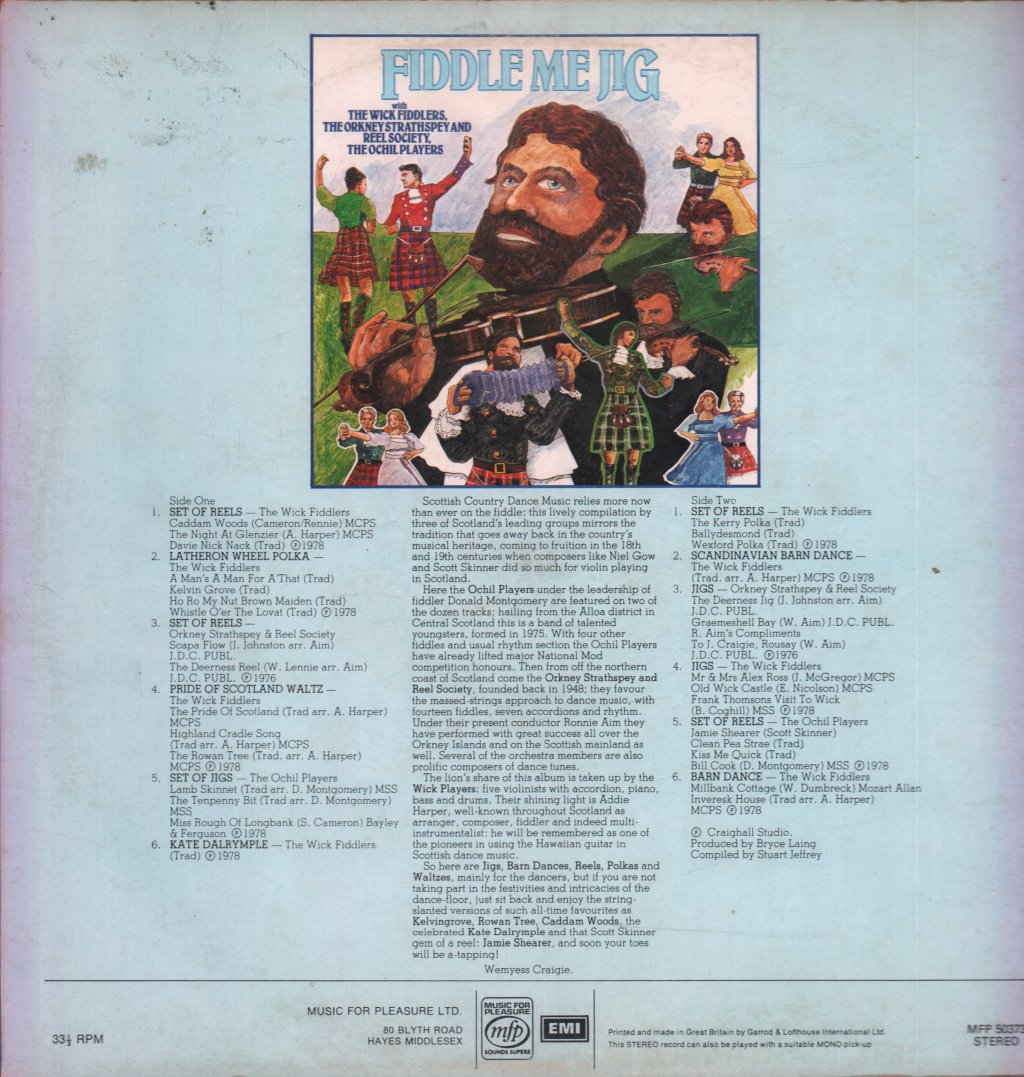 Various Artists - Fiddle Me Jig - Lp