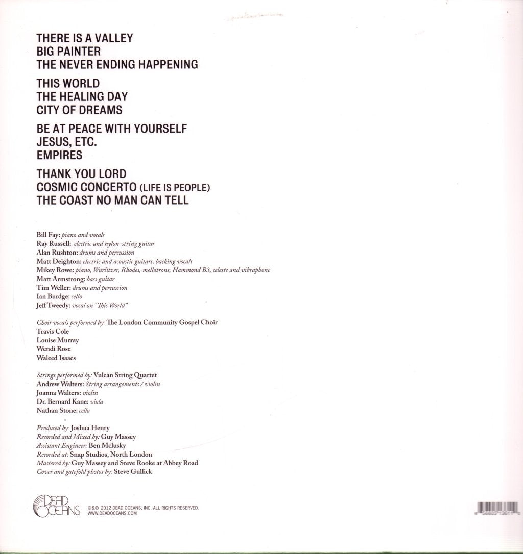 Bill Fay - Life Is People - Double Lp