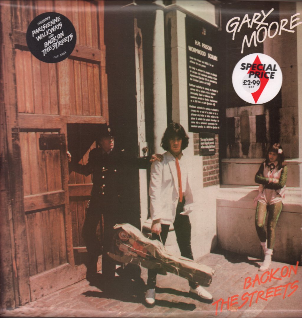 Gary Moore - Back On The Streets - Lp