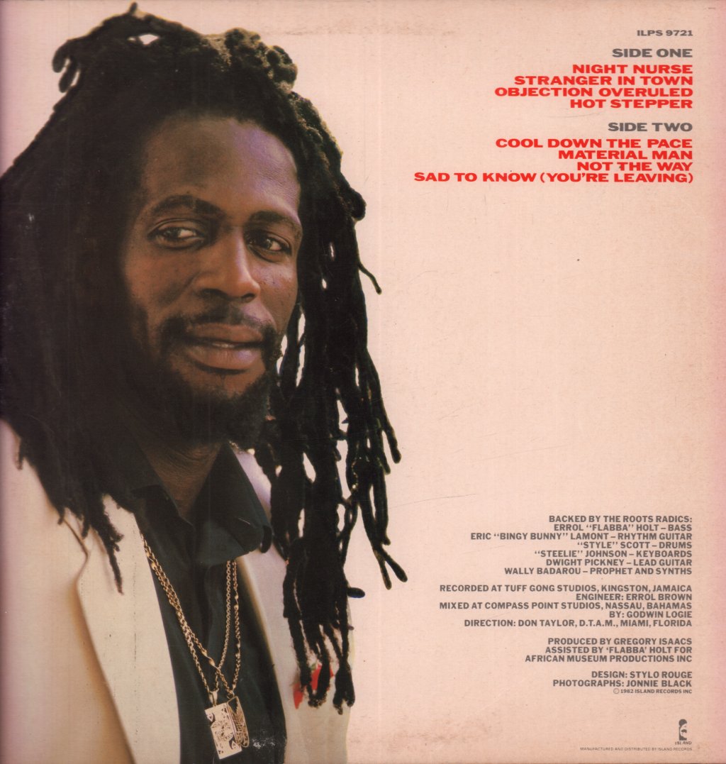Gregory Isaacs - Night Nurse - Lp