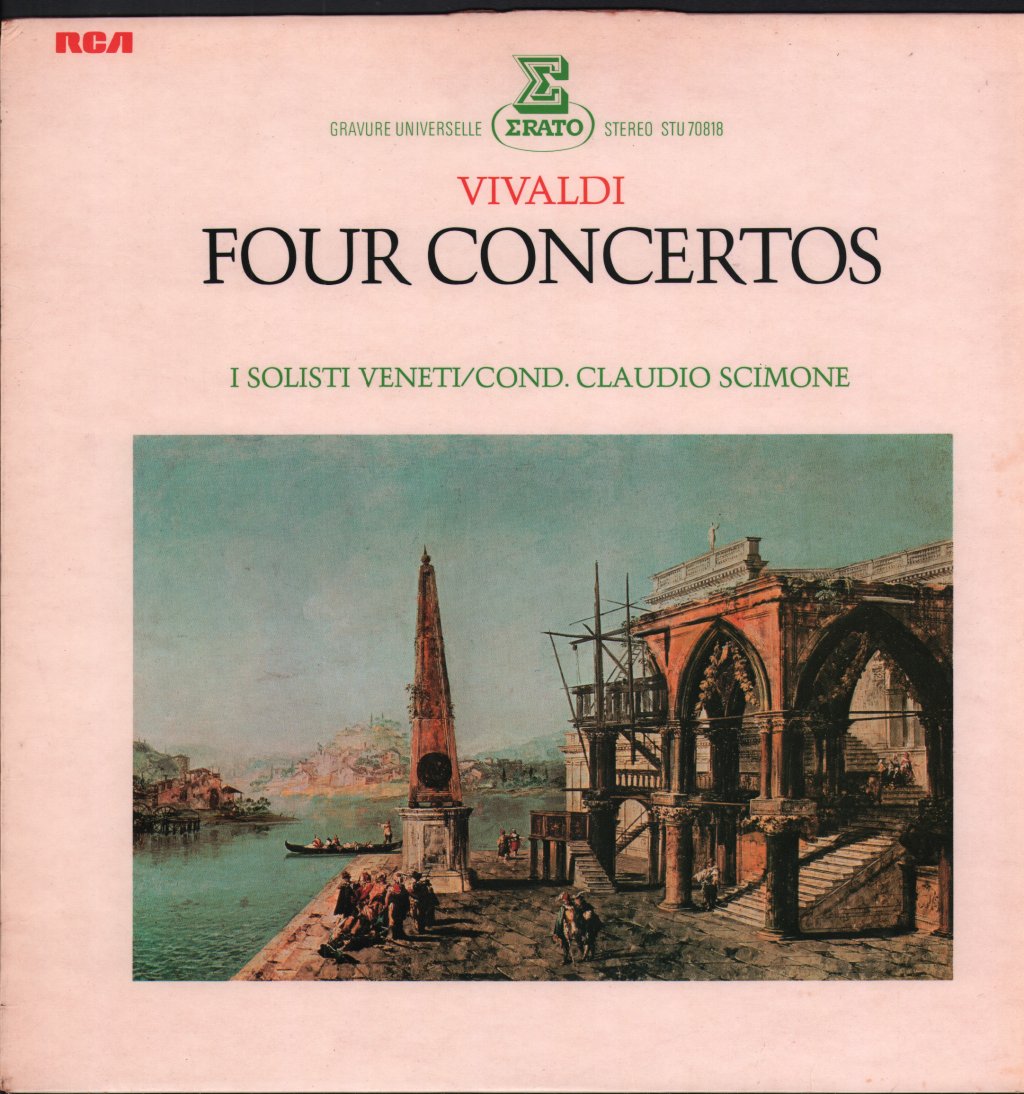 I Solisti Veneti / Claudio Scimone - Vivaldi - Four Concertos - Lp