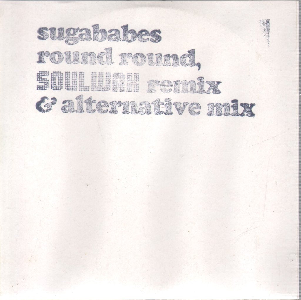 Sugababes - Round Round, Soulwax & Alternative Mix - Cdr