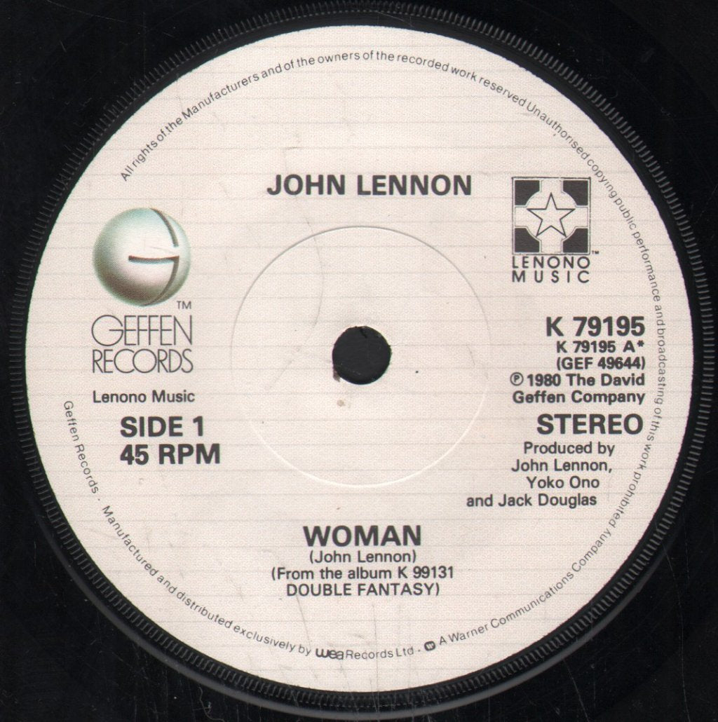 John Lennon - Woman - 7 Inch