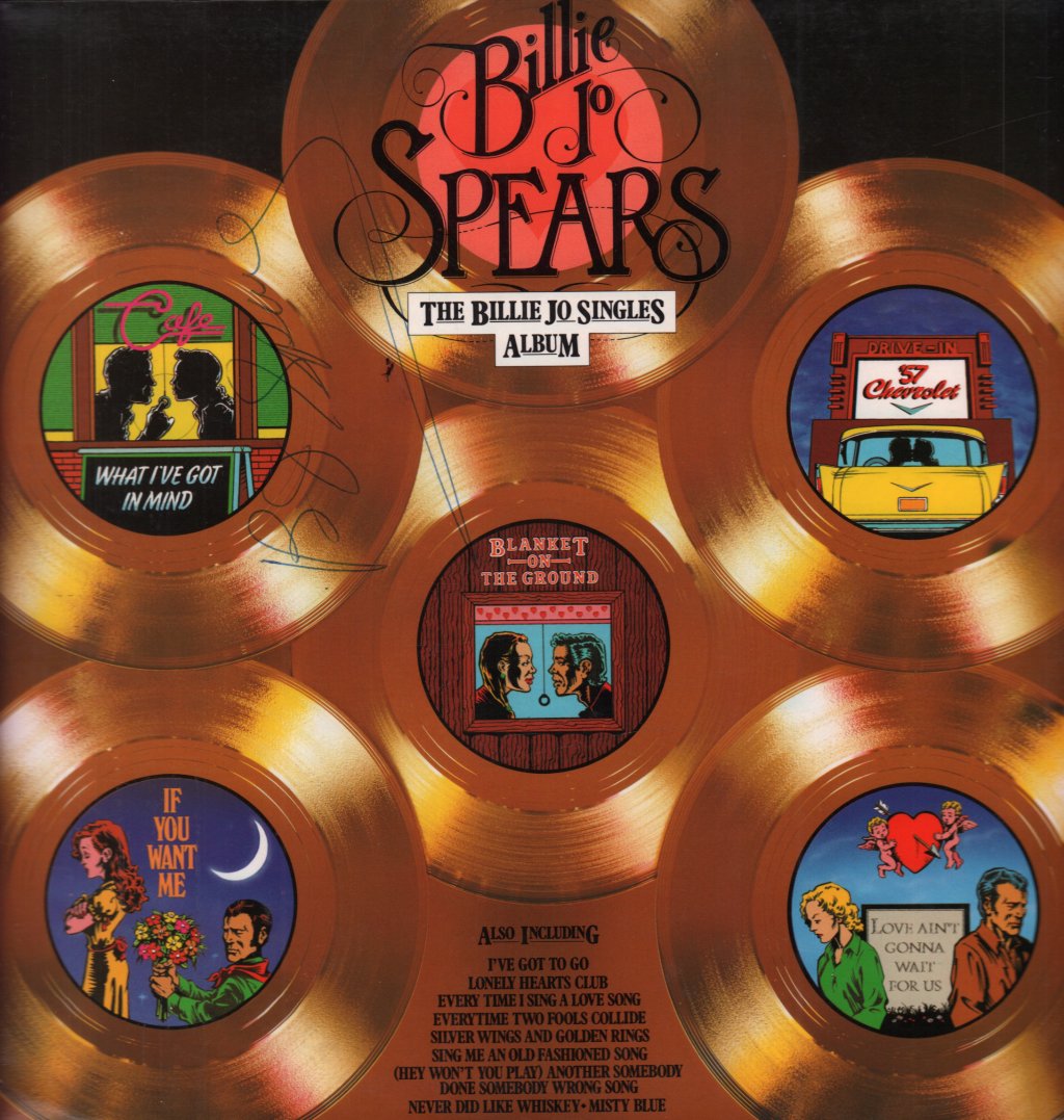 Billie Jo Spears - Billie Jo Singles Album - Lp