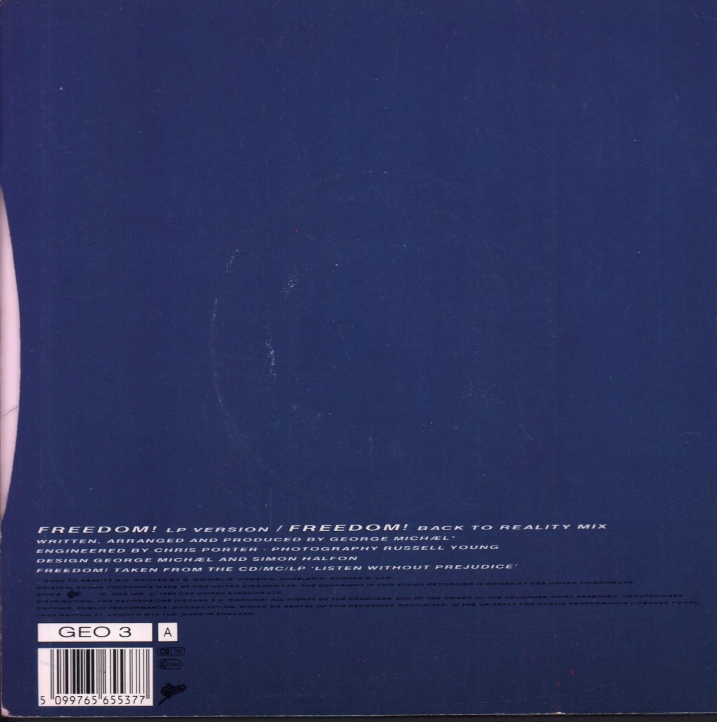 George Michael - Freedom - 7 Inch