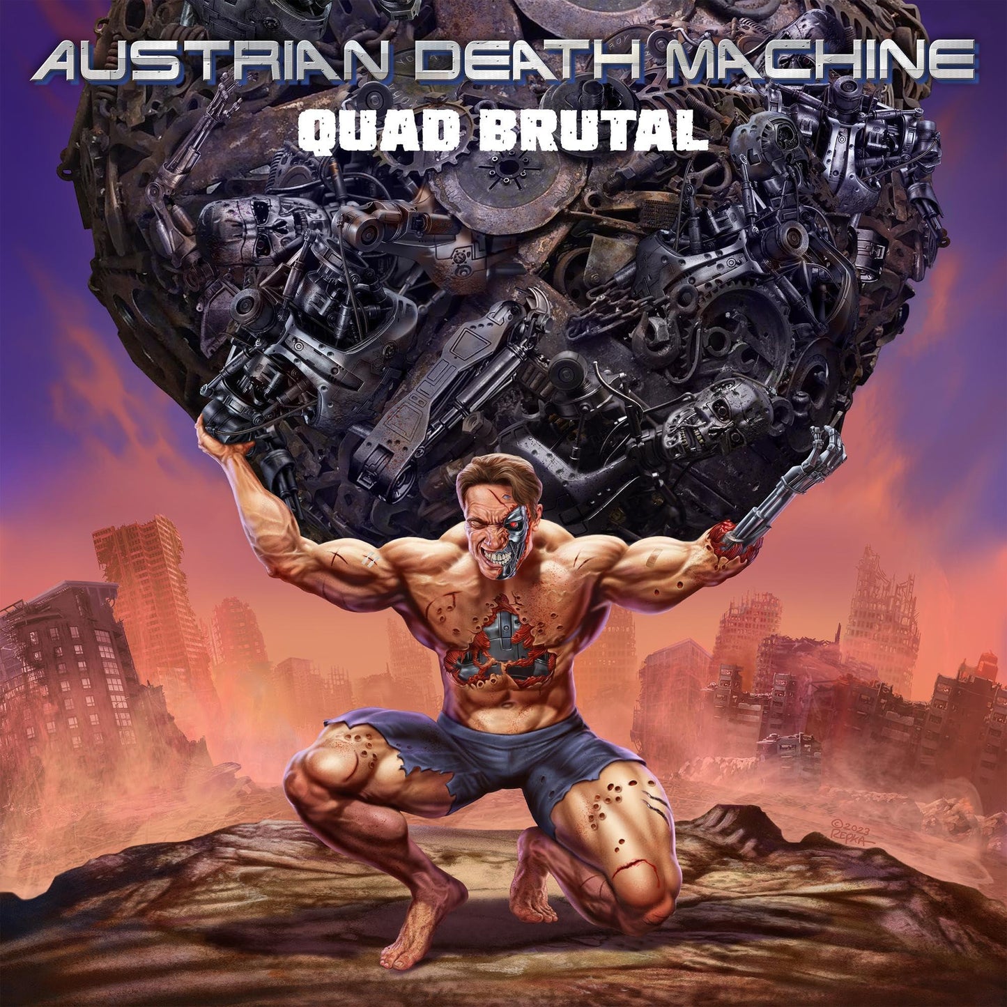 Austrian Death Machine - Quad Brutal - Lp