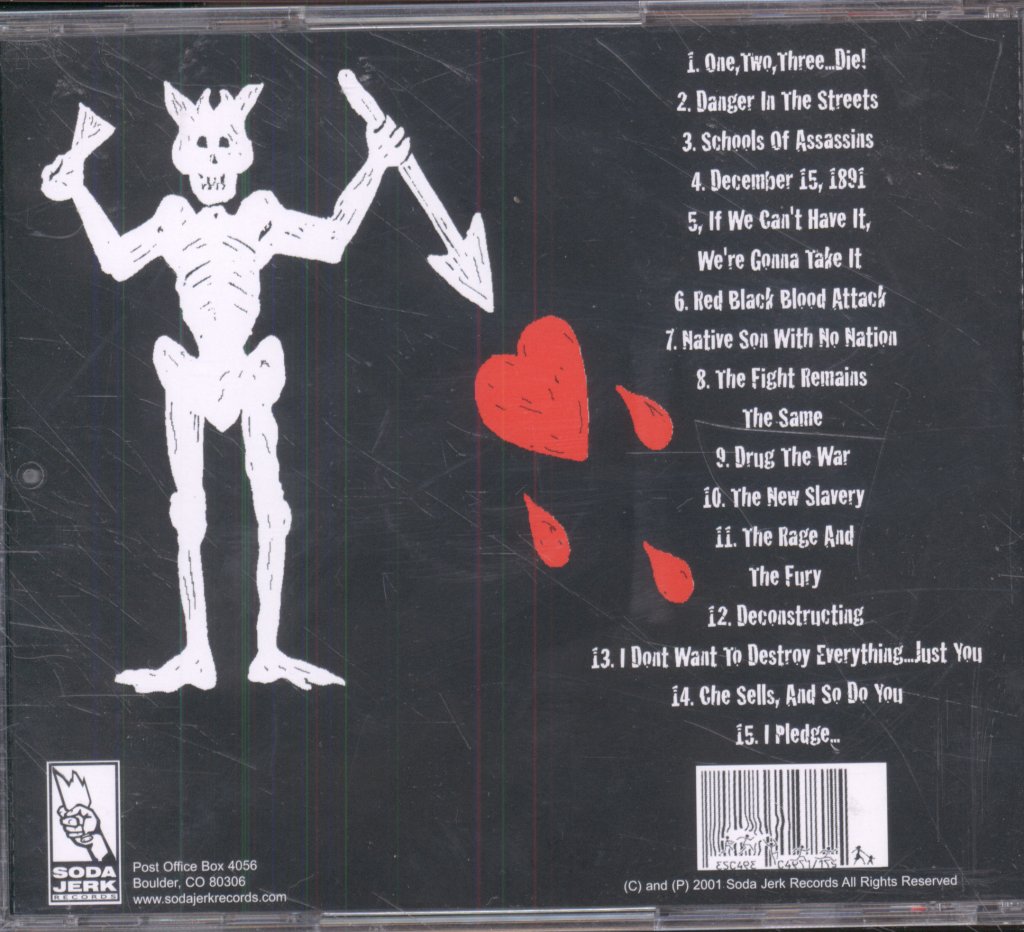 Crispus Attucks - Red Black Blood Attack - Cd