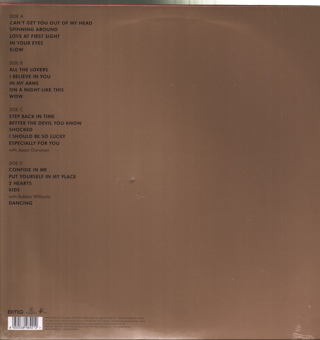 Kylie Minogue - Step Back In Time The Definitive Collection - Double Lp