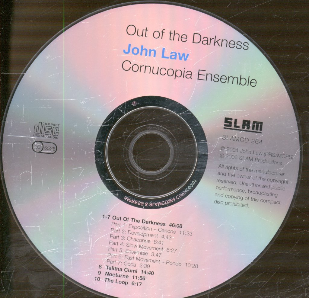 John Law, Cornucopia Ensemble - Out Of The Darkness - Cd