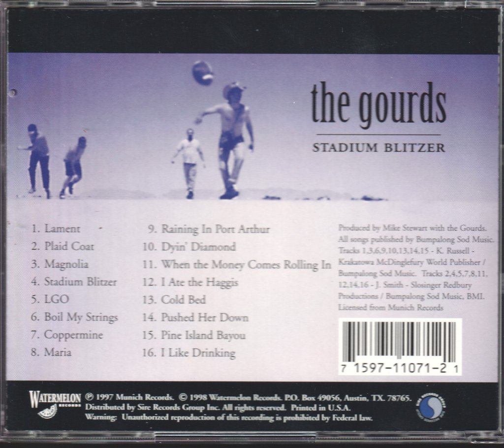 Gourds - Stadium Blitzer - Cd