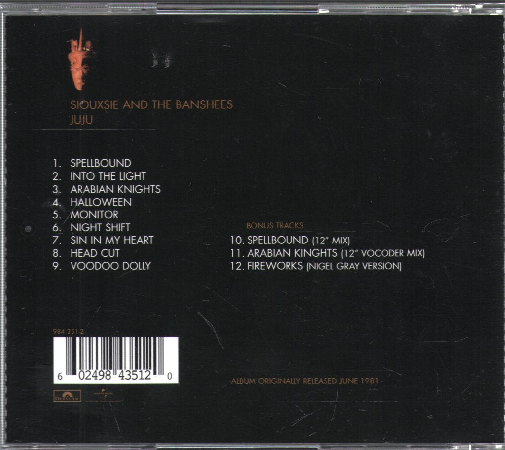 Siouxsie & The Banshees - Juju - Cd