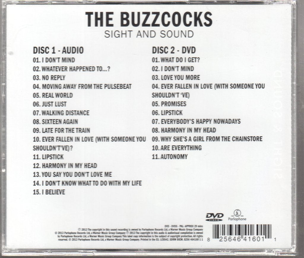 Buzzcocks - Greatest Hits On CD and DVD - Cd