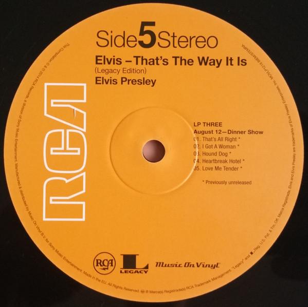 Elvis Presley - That's The Way It Is - Lp Set