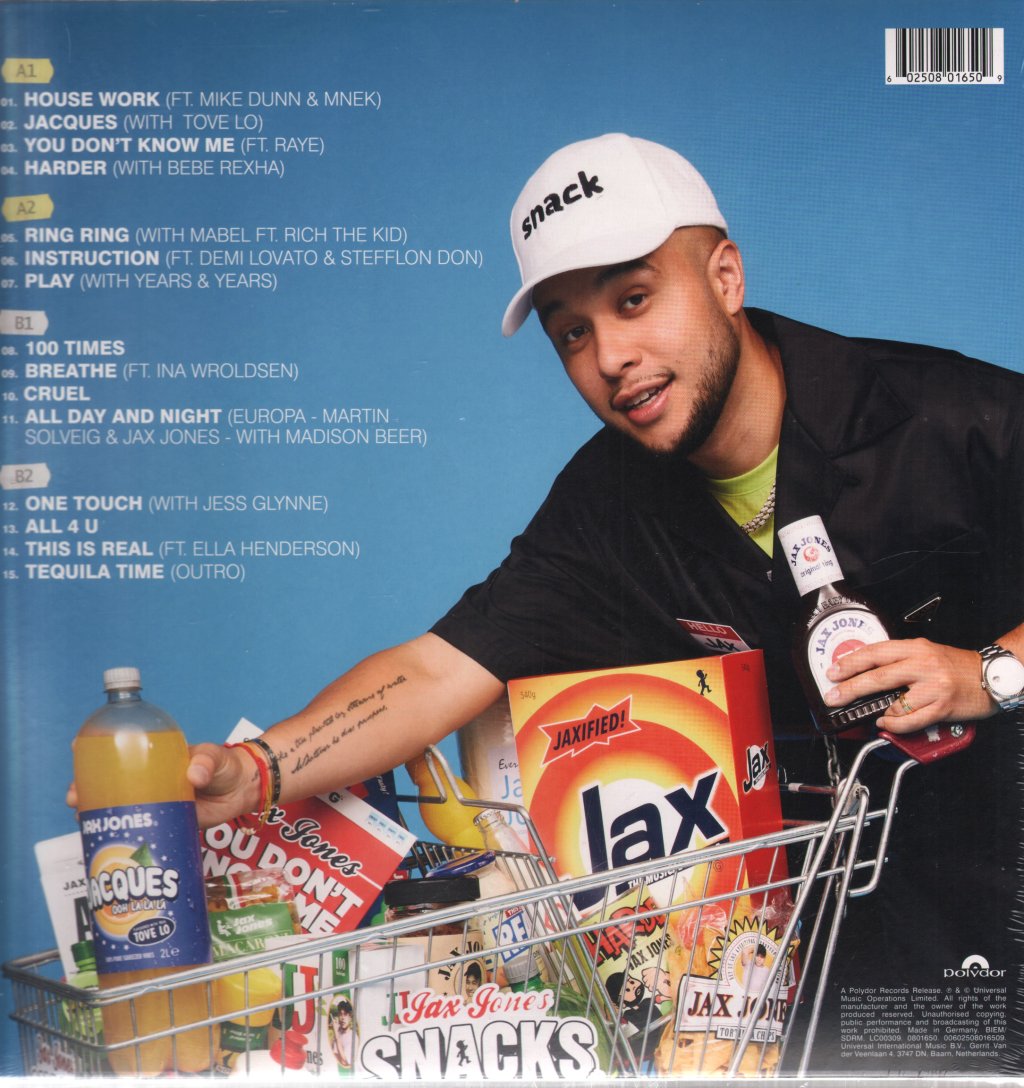 Jax Jones - Snacks - Double Lp
